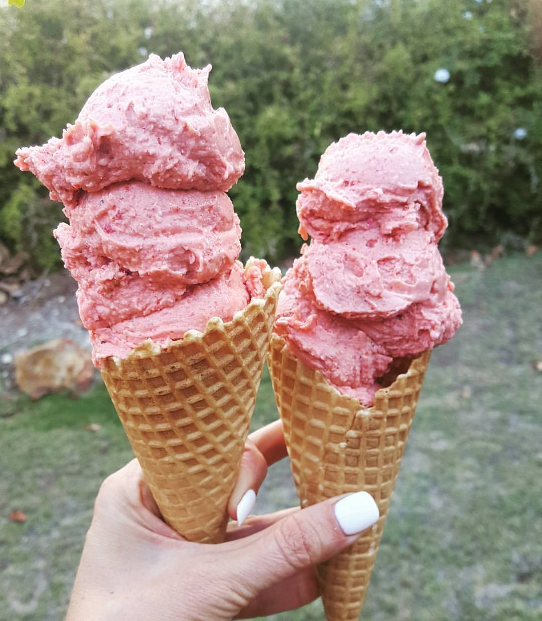 Magic Sprinkle Rasberry Ice-Cream