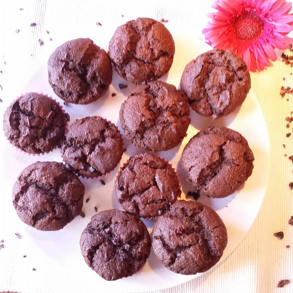 Nourish Me Beetroot Strawberry Muffins